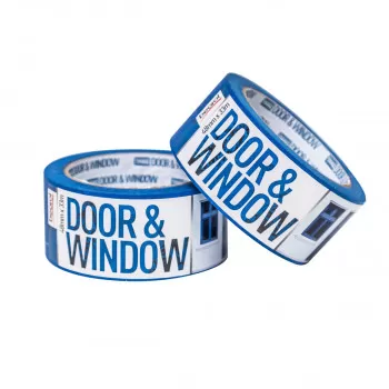 Креп трака за заштита на врата и прозори 48мм x 33м, 80ᵒC 