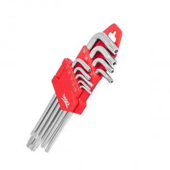 Torx долги клучеви сет 9/1 