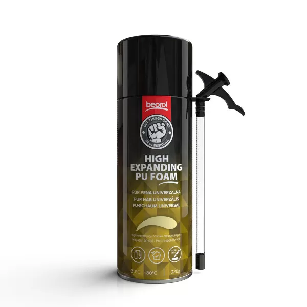 Пур пена високо експандирачка во спреј, 300ml 