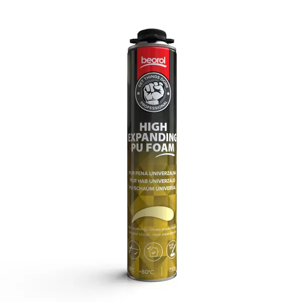 Пур пена високо експандирачка пиштолска, 750ml 
