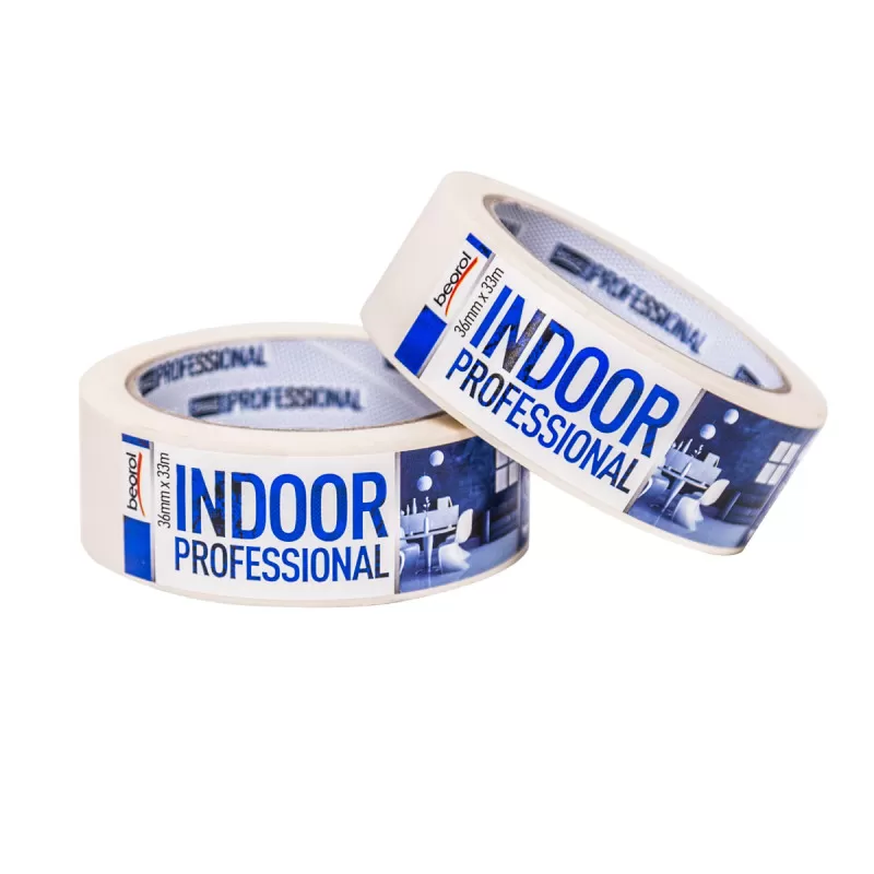 Универзална креп трака Indoor Professional, 36мм x 33м, 70ᵒC 